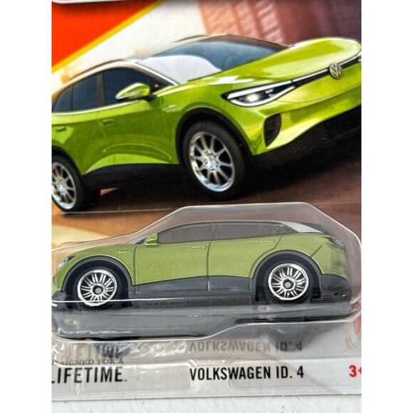 Matchbox VW ID.4 Green Electric SUV Diecast Car 92/125 New - Picture 2 of 4